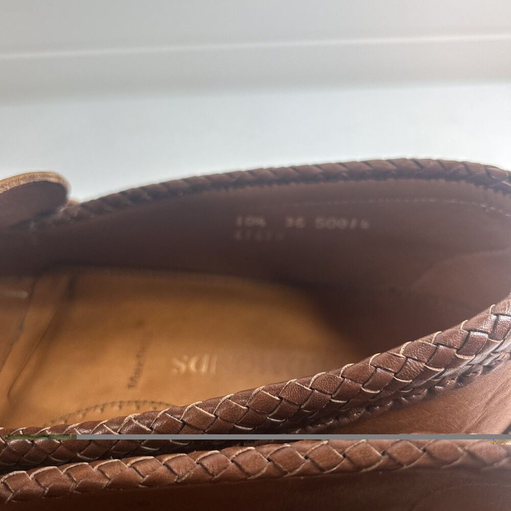 Allen Edmonds Men’s Shoes Size 10.5 EEE Tassel Loafers USA Made Brown Braided - Picture 8 of 12